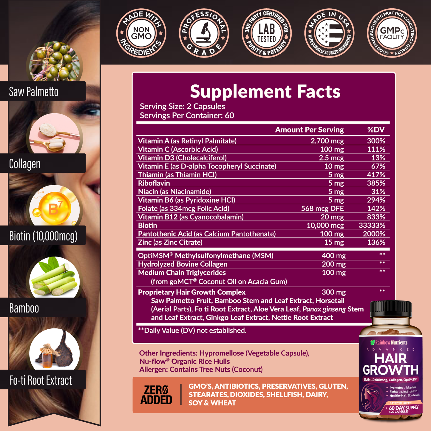 Advanced Hair Growth for Women